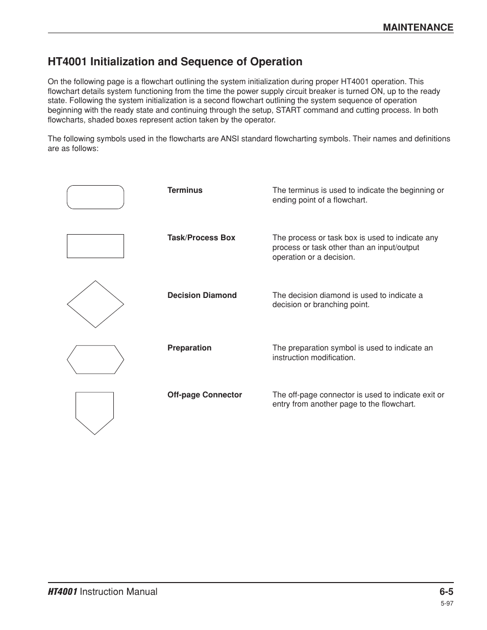 Ht4001 initialization and sequence of operation -5, Ht4001 initialization and sequence of operation | Hypertherm HT4001 Plasma Arc Cutting System User Manual | Page 131 / 259
