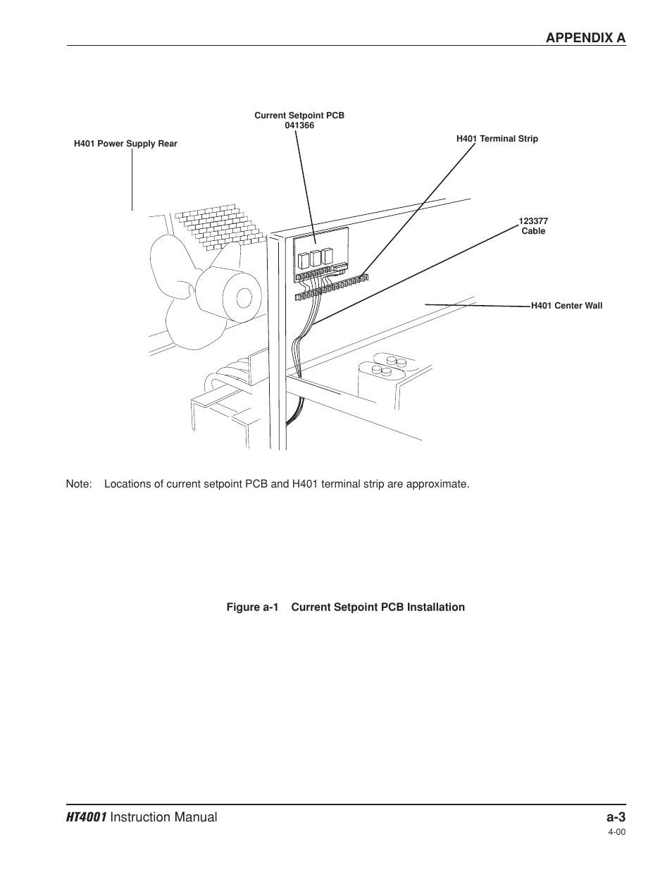 Appendix a | Hypertherm HT4001 Plasma Arc Cutting System User Manual | Page 225 / 259