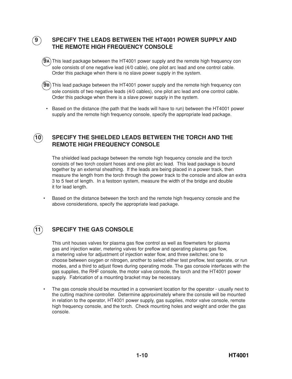 Hypertherm HT4001 User Manual | Page 15 / 59