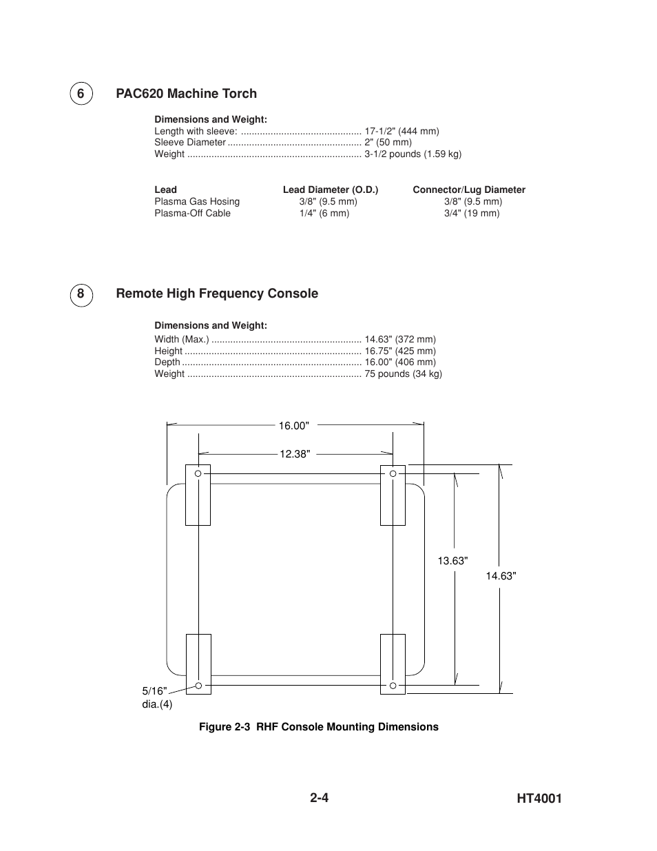 Hypertherm HT4001 User Manual | Page 37 / 59