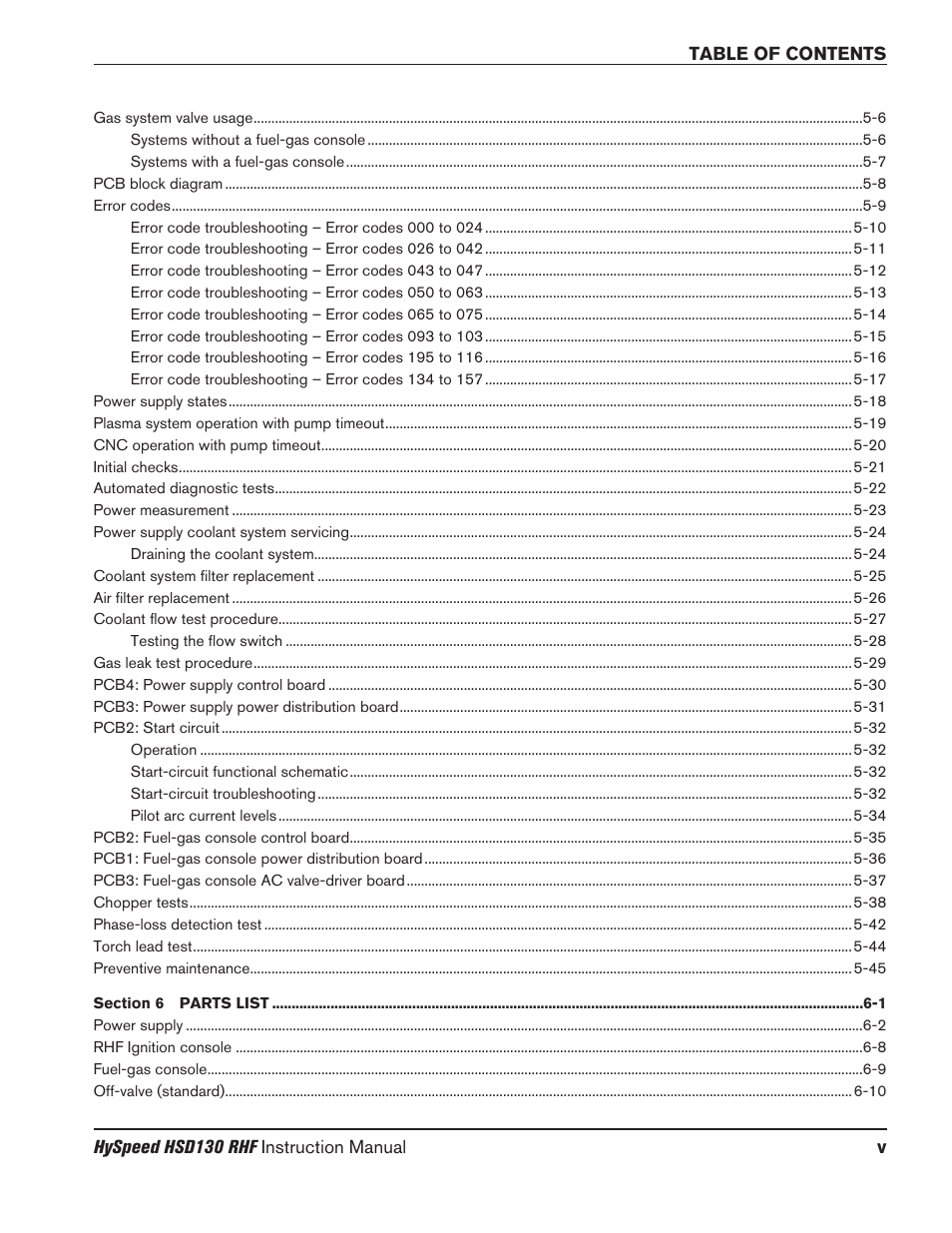 Hypertherm HSD130 HySpeed Plasma User Manual | Page 13 / 233