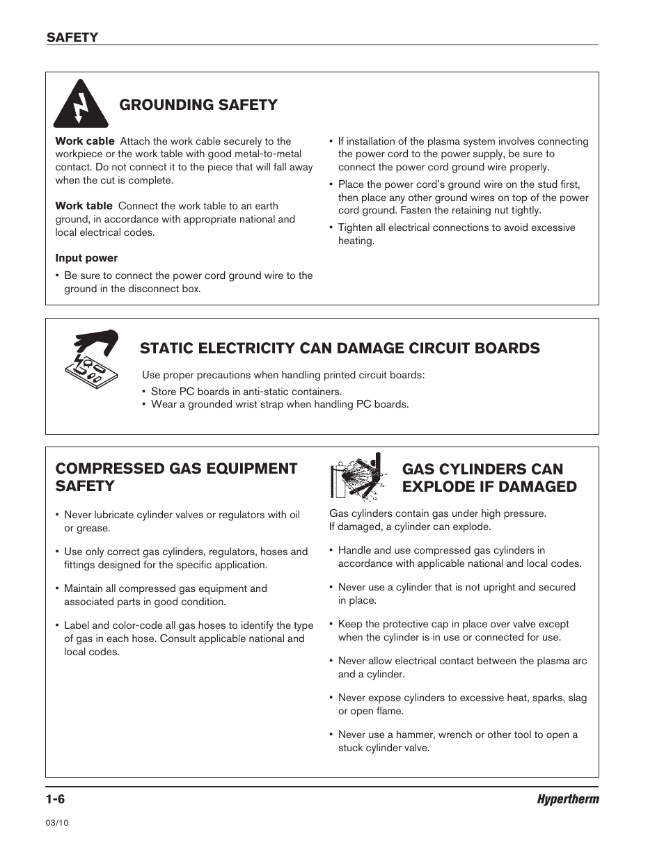 Hypertherm HSD130 HySpeed Plasma User Manual | Page 20 / 233