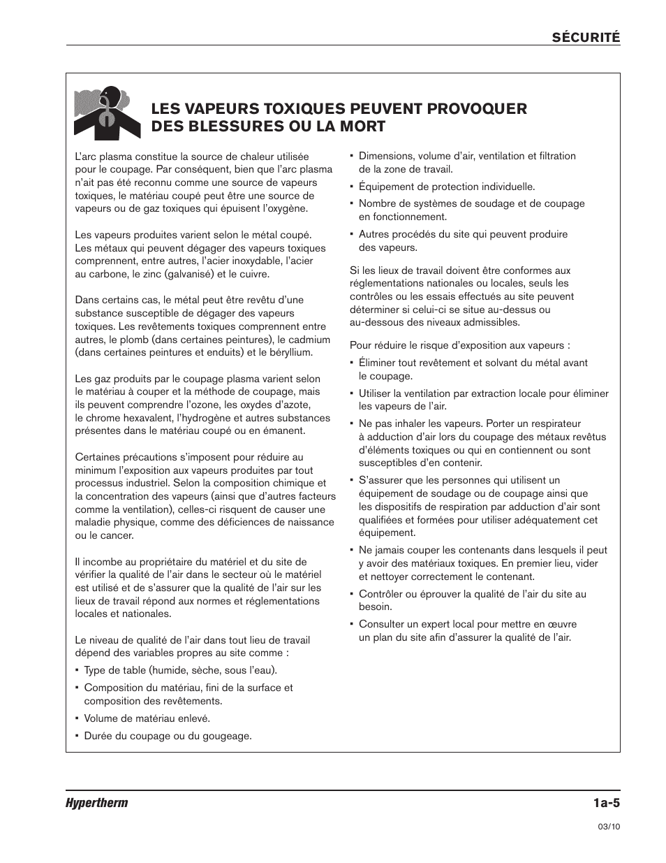 Hypertherm HSD130 HySpeed Plasma User Manual | Page 33 / 233