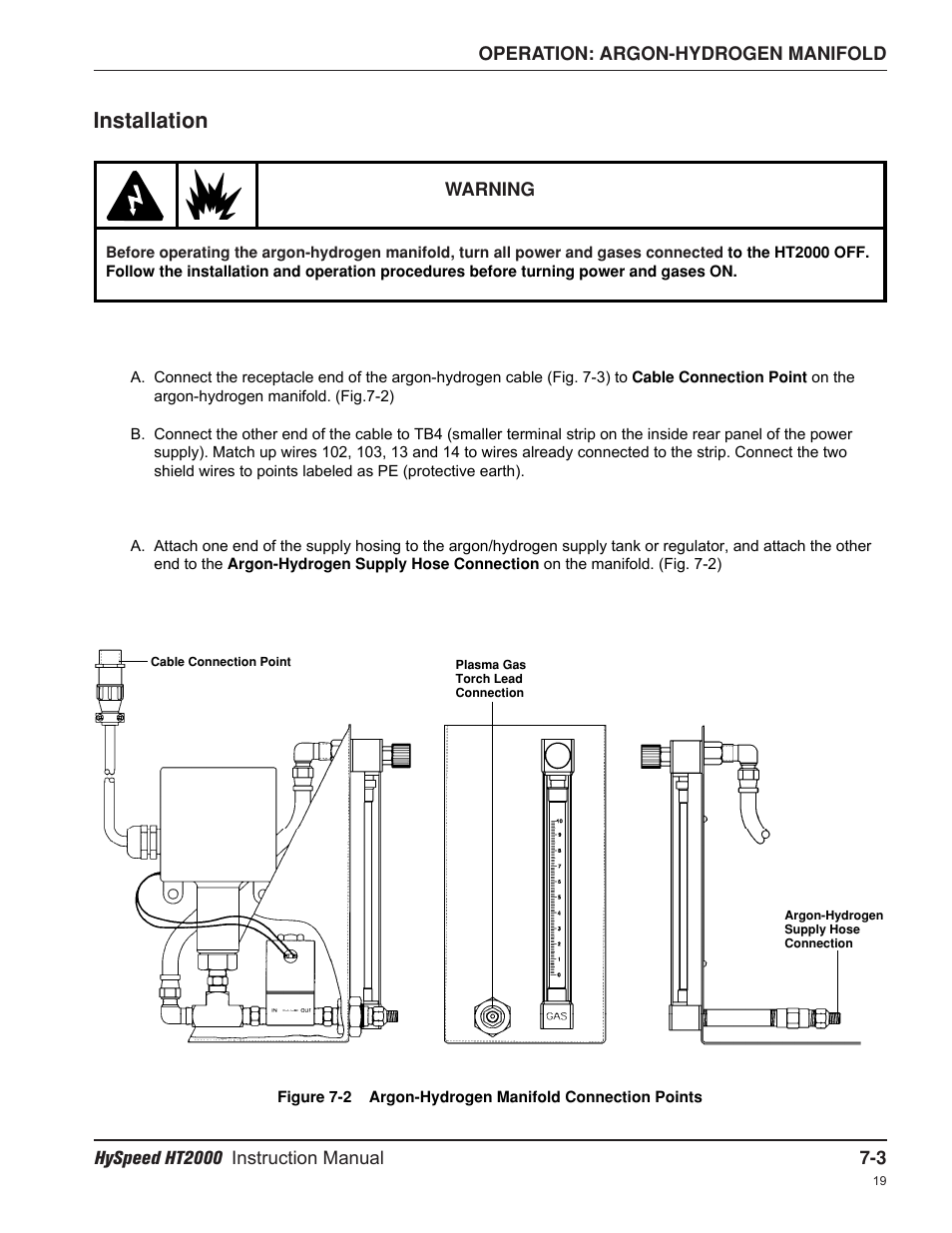 Installation | Hypertherm HT2000-200 Volt User Manual | Page 140 / 289