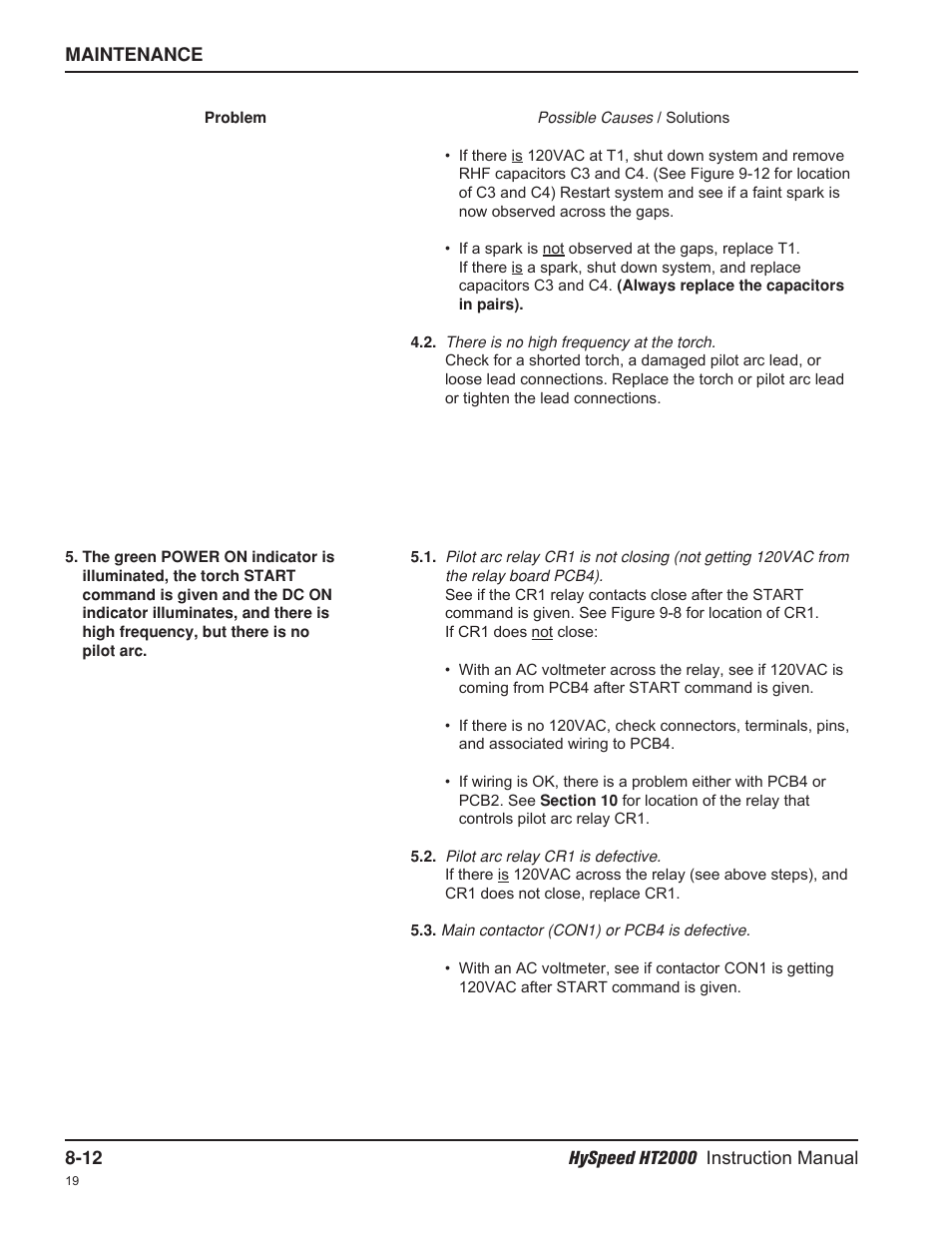 Hypertherm HT2000-200 Volt User Manual | Page 157 / 289
