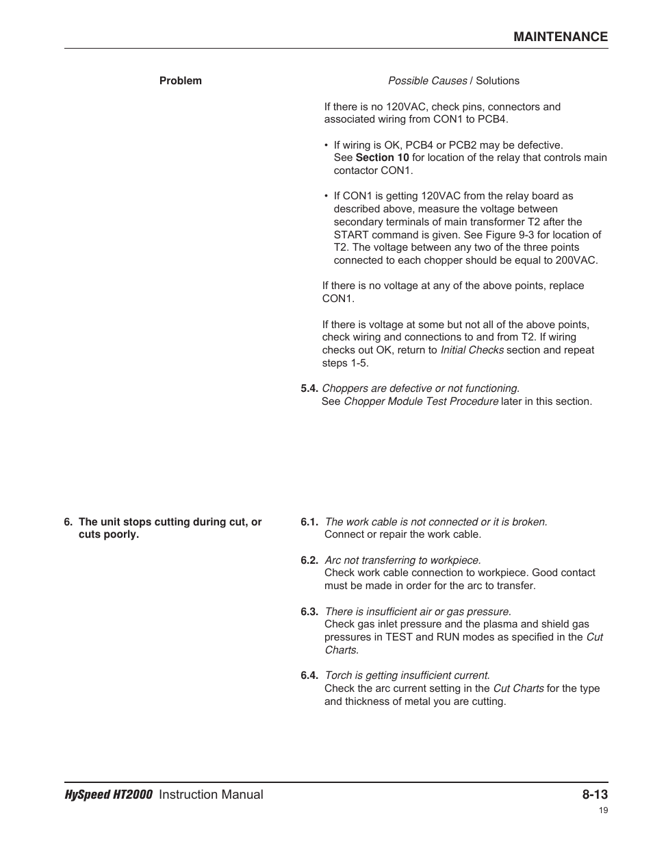 Hypertherm HT2000-200 Volt User Manual | Page 158 / 289