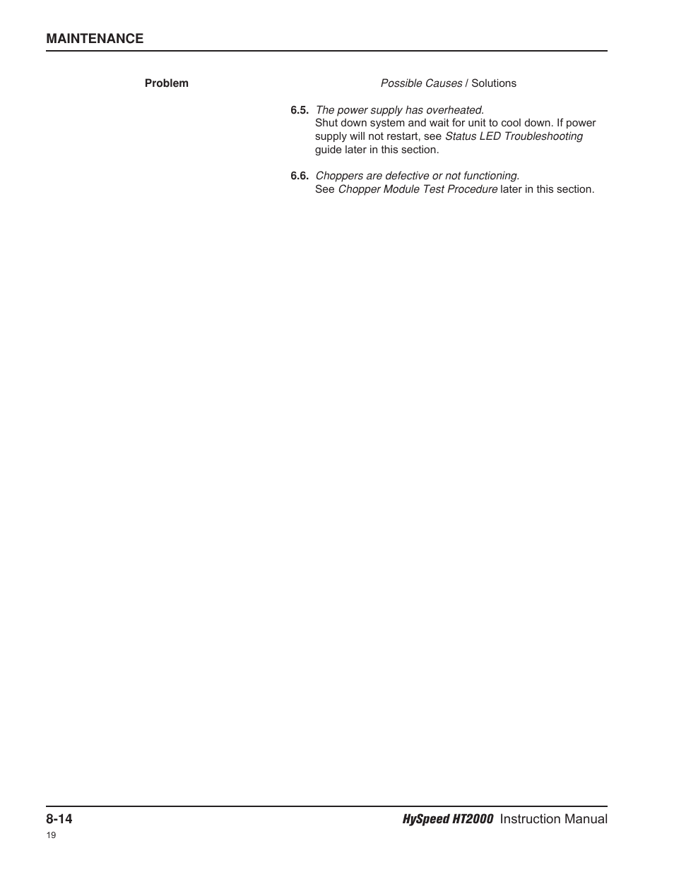 Hypertherm HT2000-200 Volt User Manual | Page 159 / 289