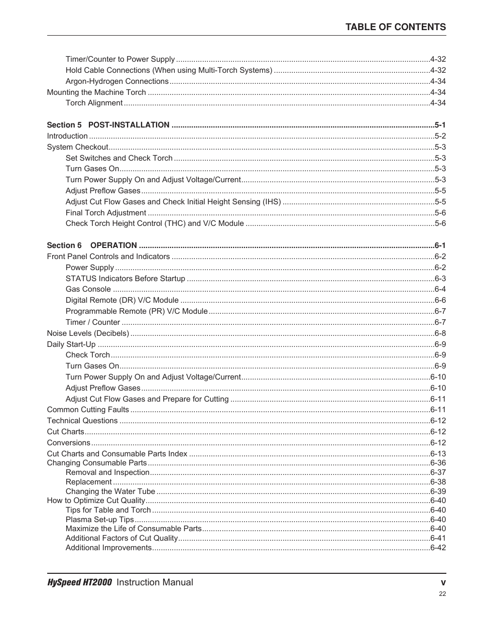 Hypertherm HT2000-200 Volt User Manual | Page 16 / 289