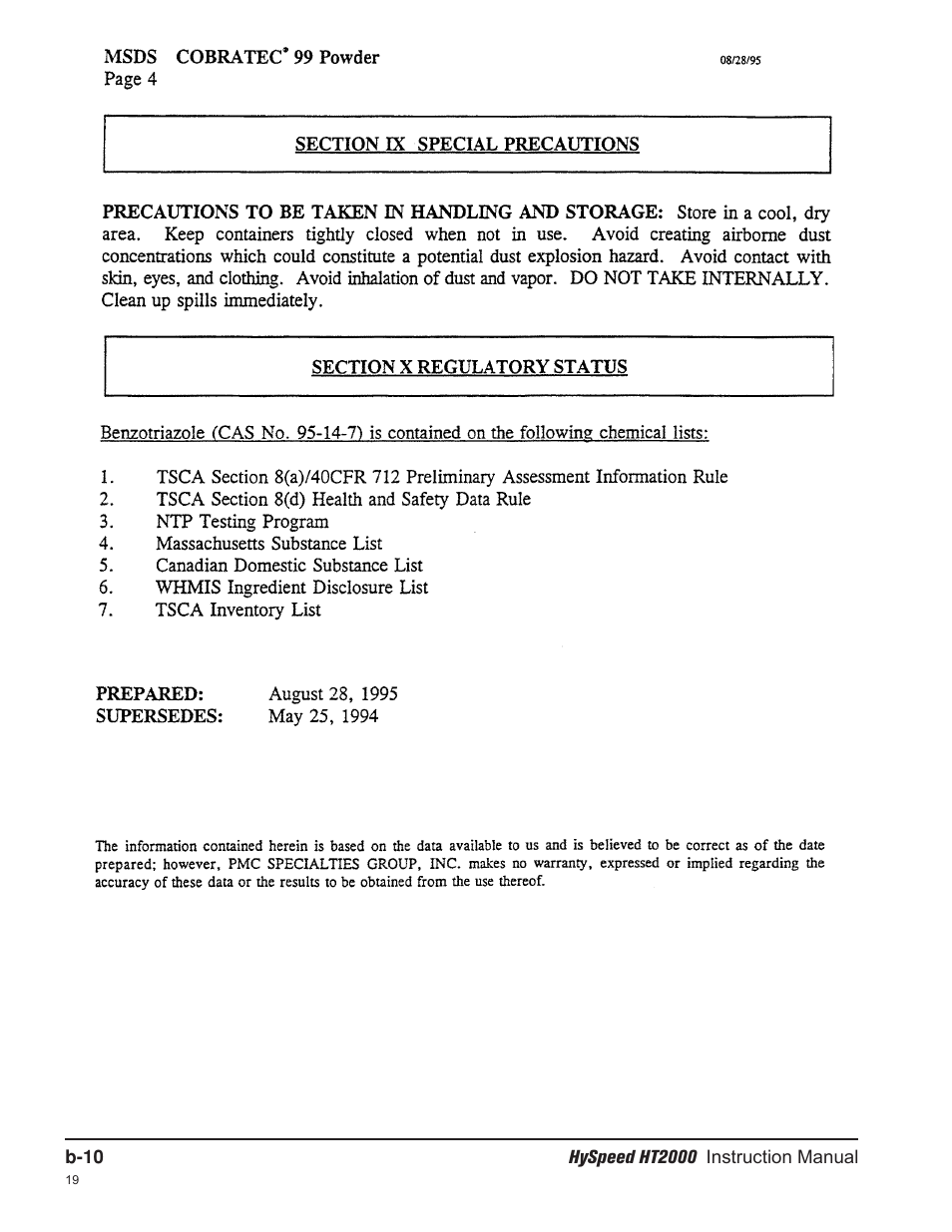 Hypertherm HT2000-200 Volt User Manual | Page 275 / 289