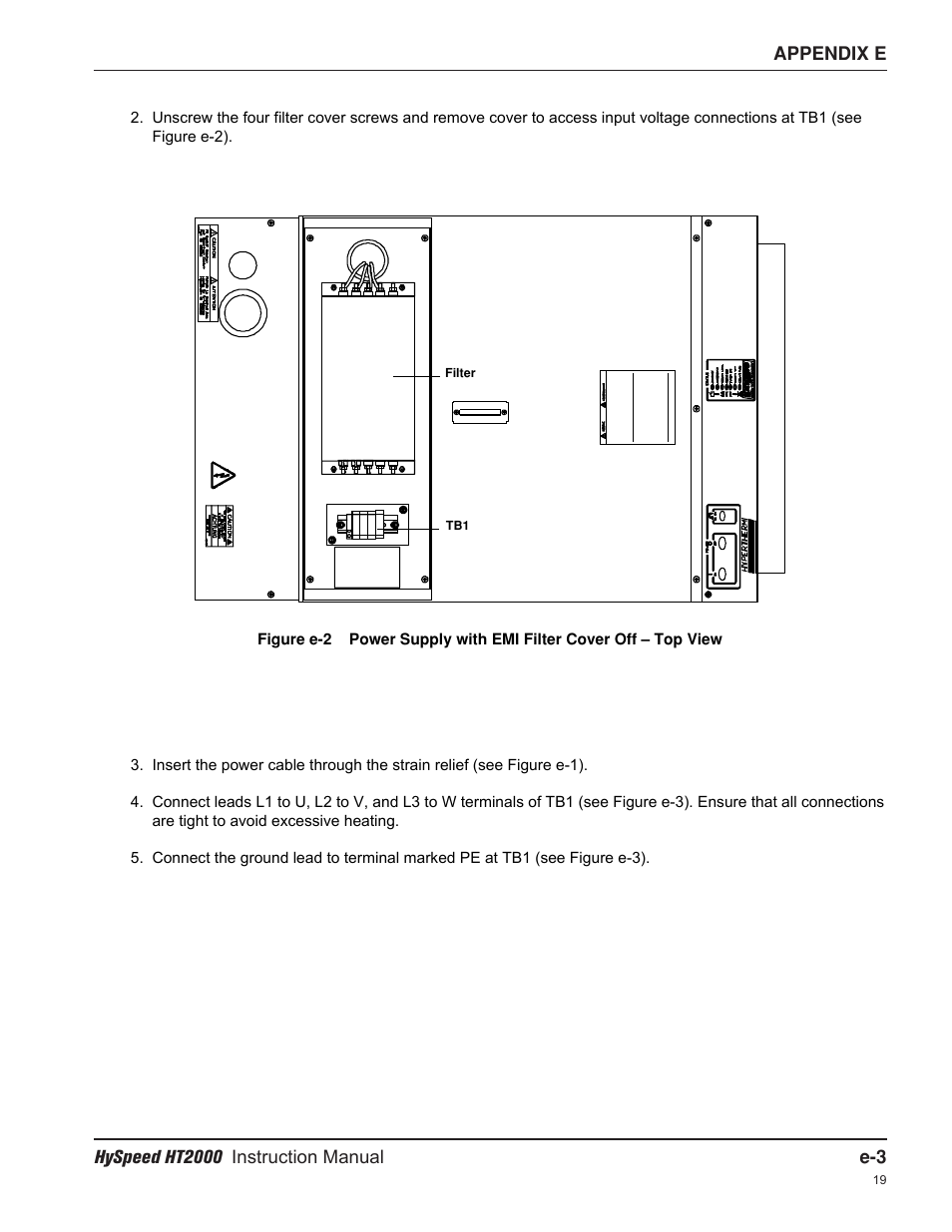 Hypertherm HT2000-200 Volt User Manual | Page 282 / 289