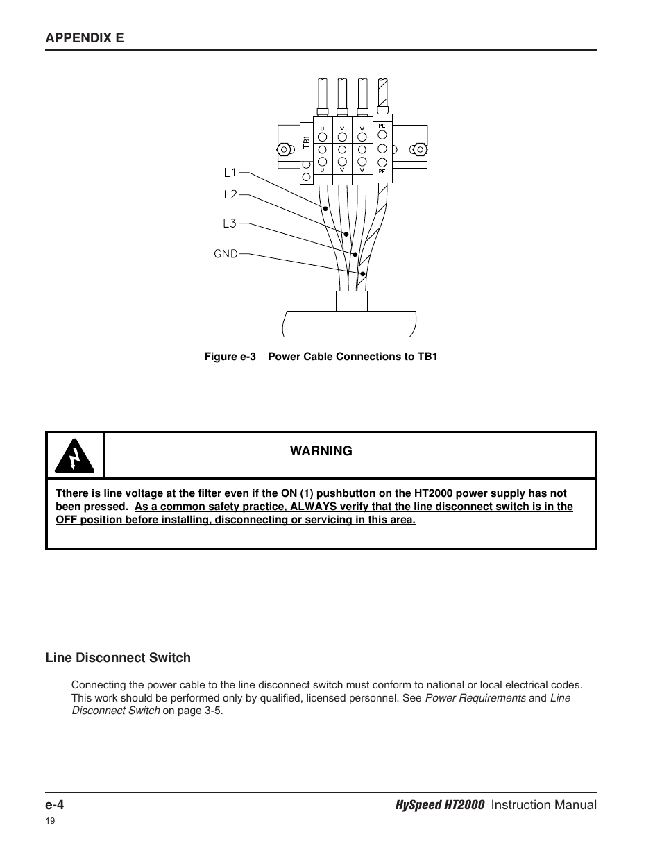 Hypertherm HT2000-200 Volt User Manual | Page 283 / 289