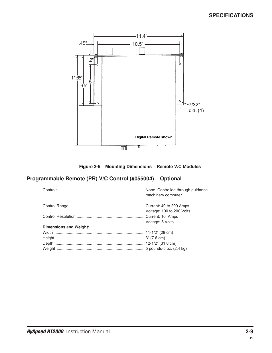 Hypertherm HT2000-200 Volt User Manual | Page 40 / 289
