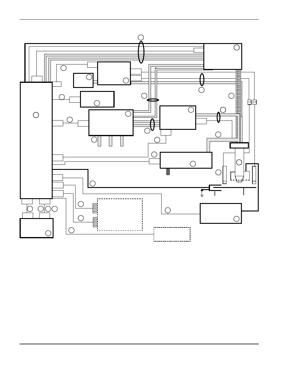 Power supply, Ihs console, Machine computer interface remote v/c | Water muffler pump, Rhf console, Timer/cntr ar/h2 console, Air reg. gas console, Motor valve console | Hypertherm HySpeed HT2000 Plasma Arc Cutting System Rev.7 User Manual | Page 41 / 53
