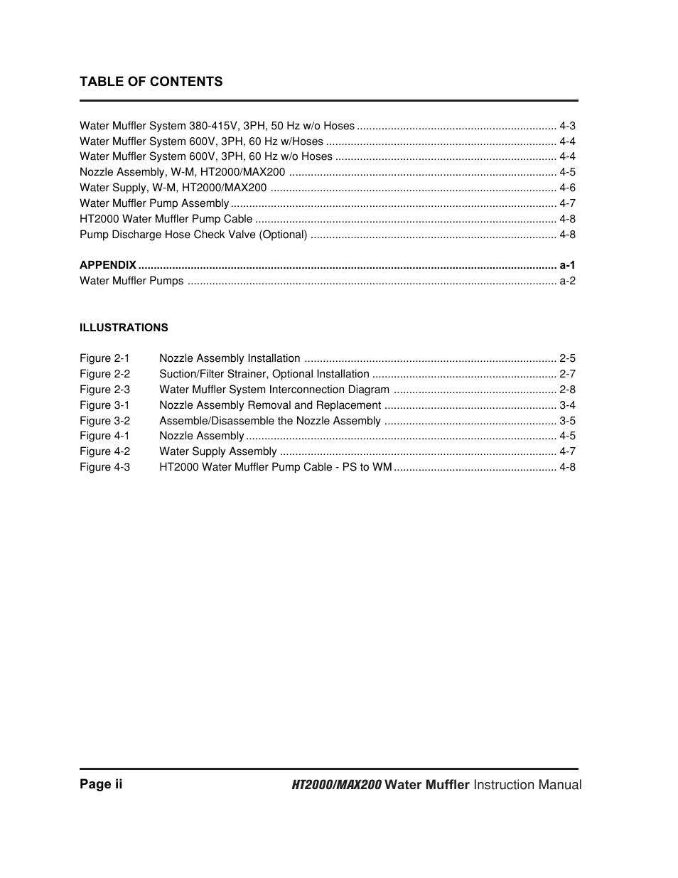 Hypertherm HT2000 Water Muffler User Manual | Page 5 / 39