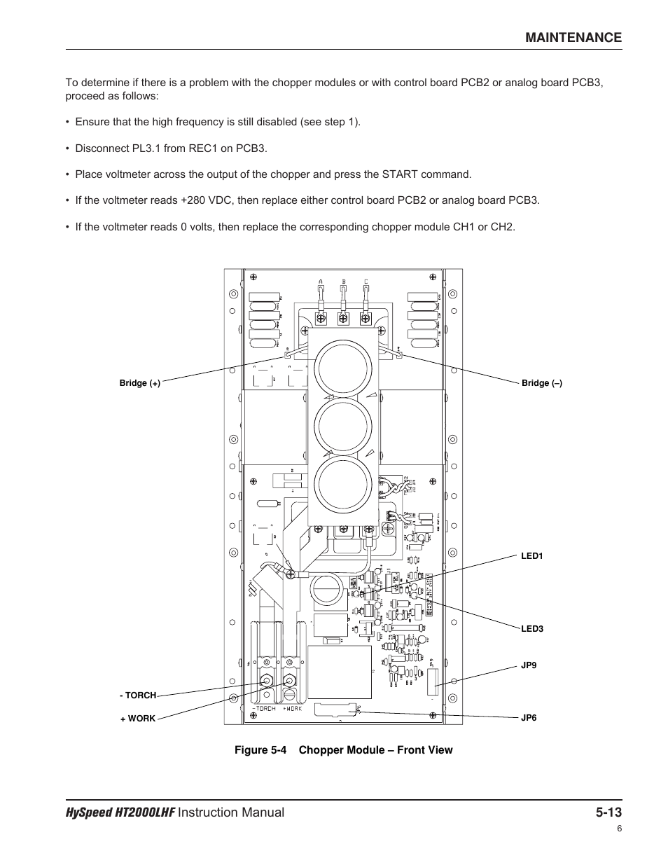 Hypertherm HT200LHF-200 Volt HySpeed User Manual | Page 102 / 202