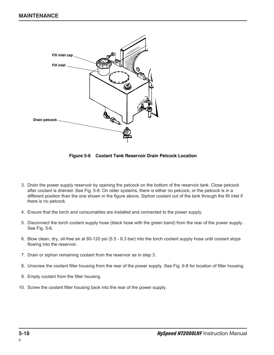 Hypertherm HT200LHF-200 Volt HySpeed User Manual | Page 107 / 202