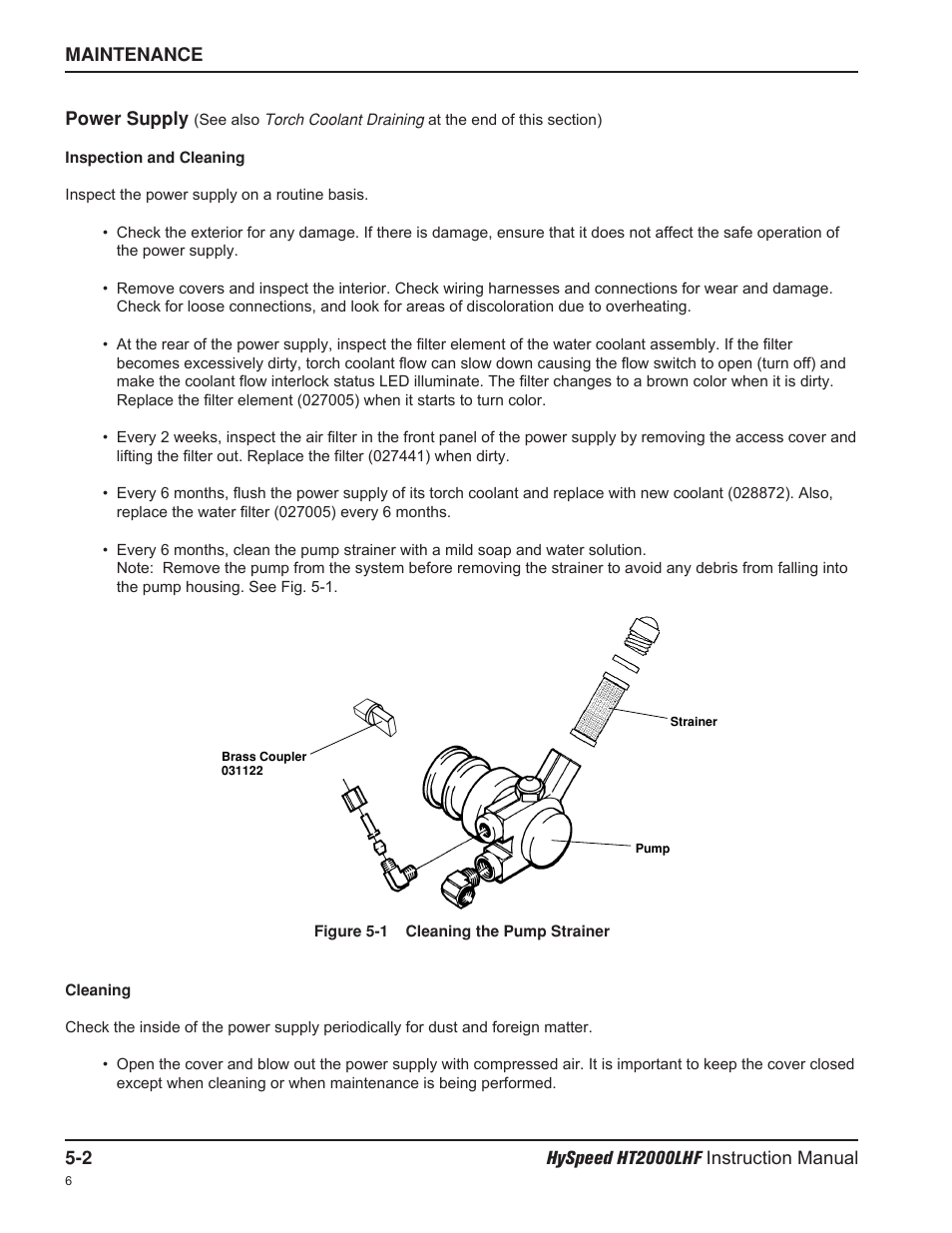 Hypertherm HT200LHF-200 Volt HySpeed User Manual | Page 91 / 202