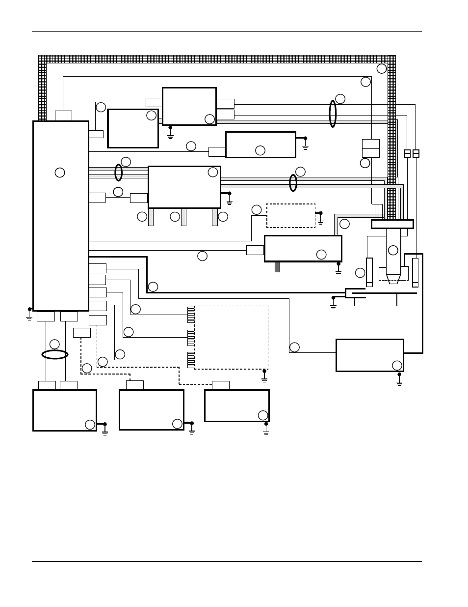 Inductive ihs system, Lhf power supply, Gas console | Water muffler system, Timer/counter ar-h, Manifold, Computer interface | Hypertherm HT2000LHF Product Configuration User Manual | Page 13 / 23