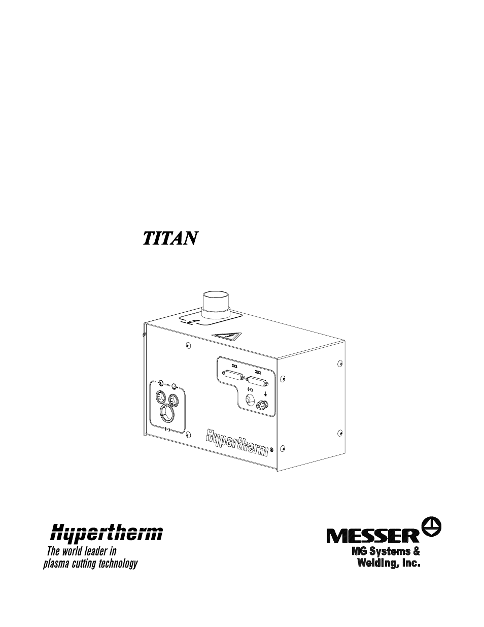 Hypertherm HD4070 Ignition Console User Manual | 18 pages