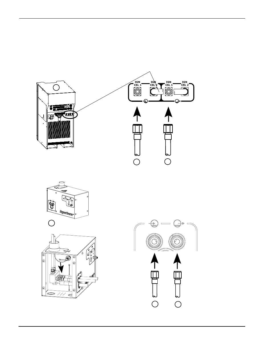 Install the coolant hoses -6 | Hypertherm HD4070 Ignition Console User Manual | Page 13 / 18