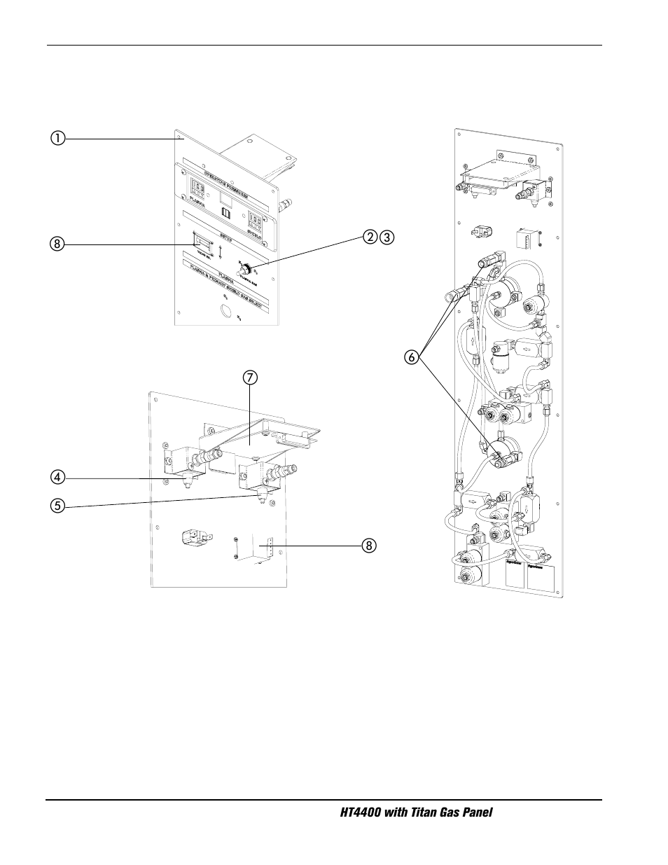 Gas panel | Hypertherm HT4400 Plasma Arc Cutting System Gas Panel User Manual | Page 28 / 28