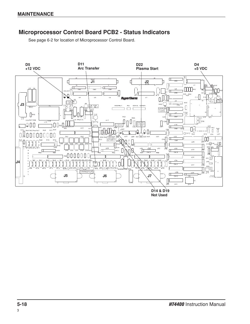 Hypertherm HT4400 HySpeed Plasma Arc Cutting System User Manual | Page 109 / 199
