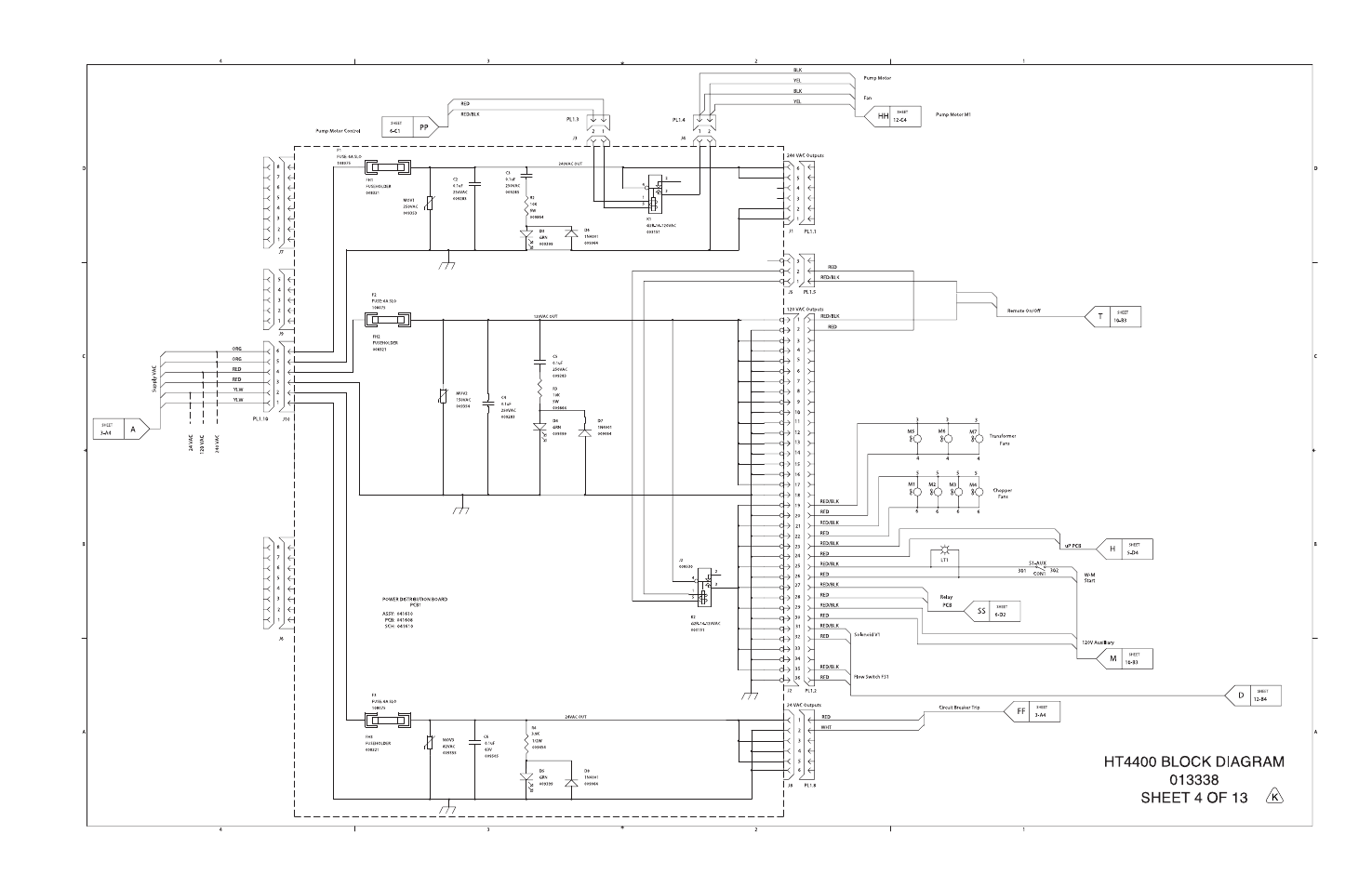 Hypertherm HT4400 HySpeed Plasma Arc Cutting System User Manual | Page 154 / 199