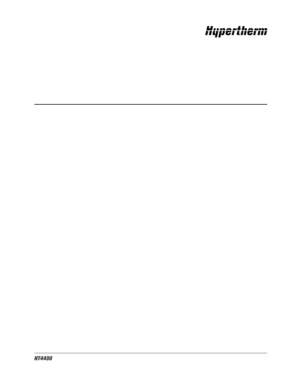 Hypertherm HT4400 HySpeed Product Configuration User Manual | Page 14 / 23