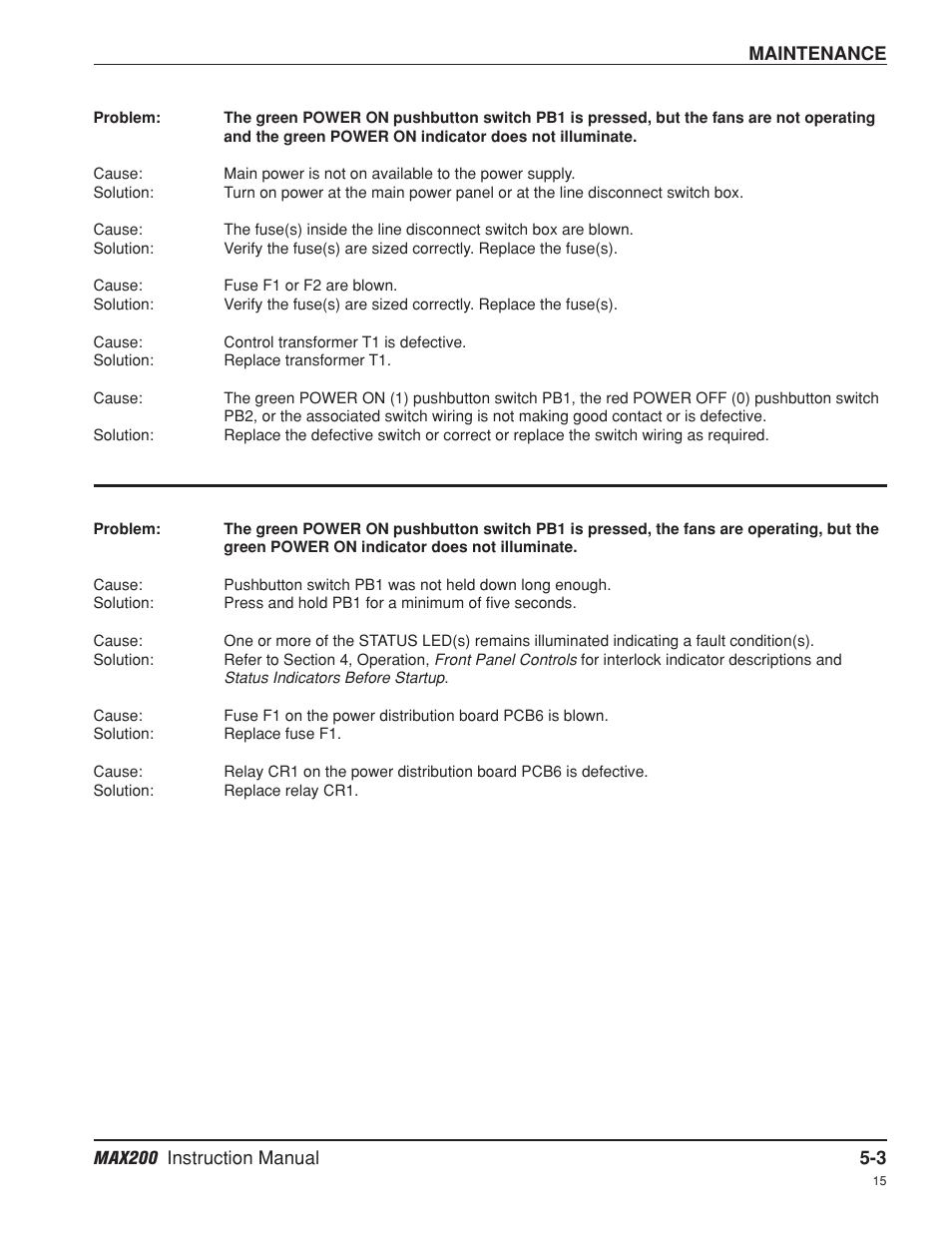 Hypertherm MAX200 Machine Torch Plasma Arc Cutting System User Manual | Page 114 / 187