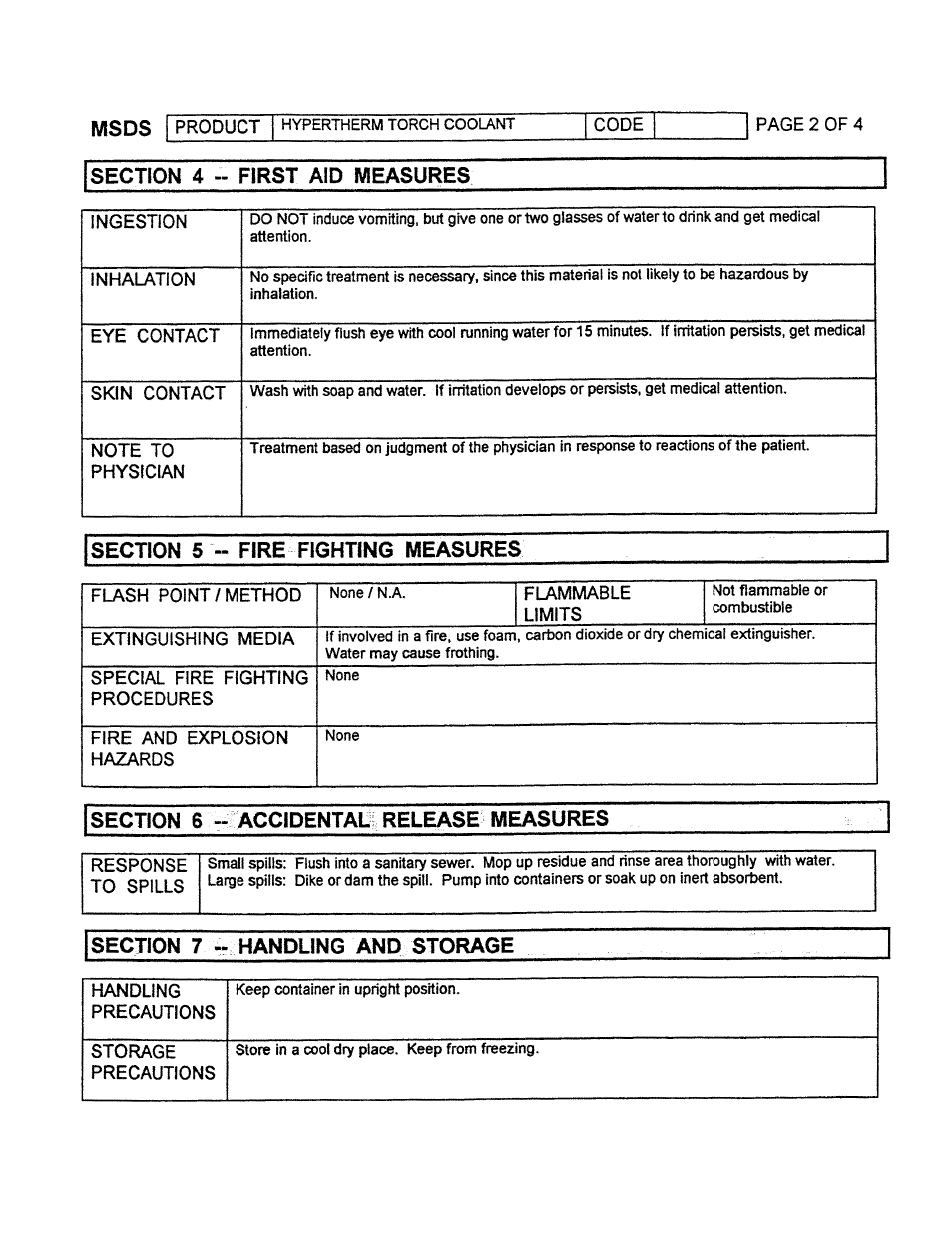 Hypertherm MAX200 Machine Torch Plasma Arc Cutting System User Manual | Page 172 / 187