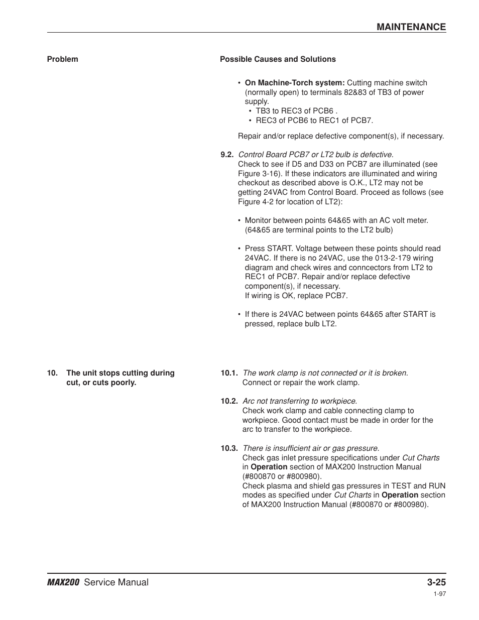 Hypertherm MAX200 Service Manual User Manual | Page 66 / 211