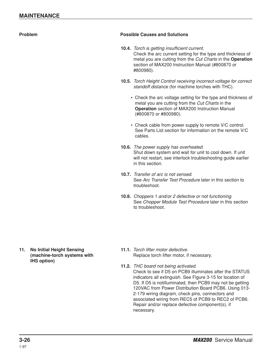 Hypertherm MAX200 Service Manual User Manual | Page 67 / 211