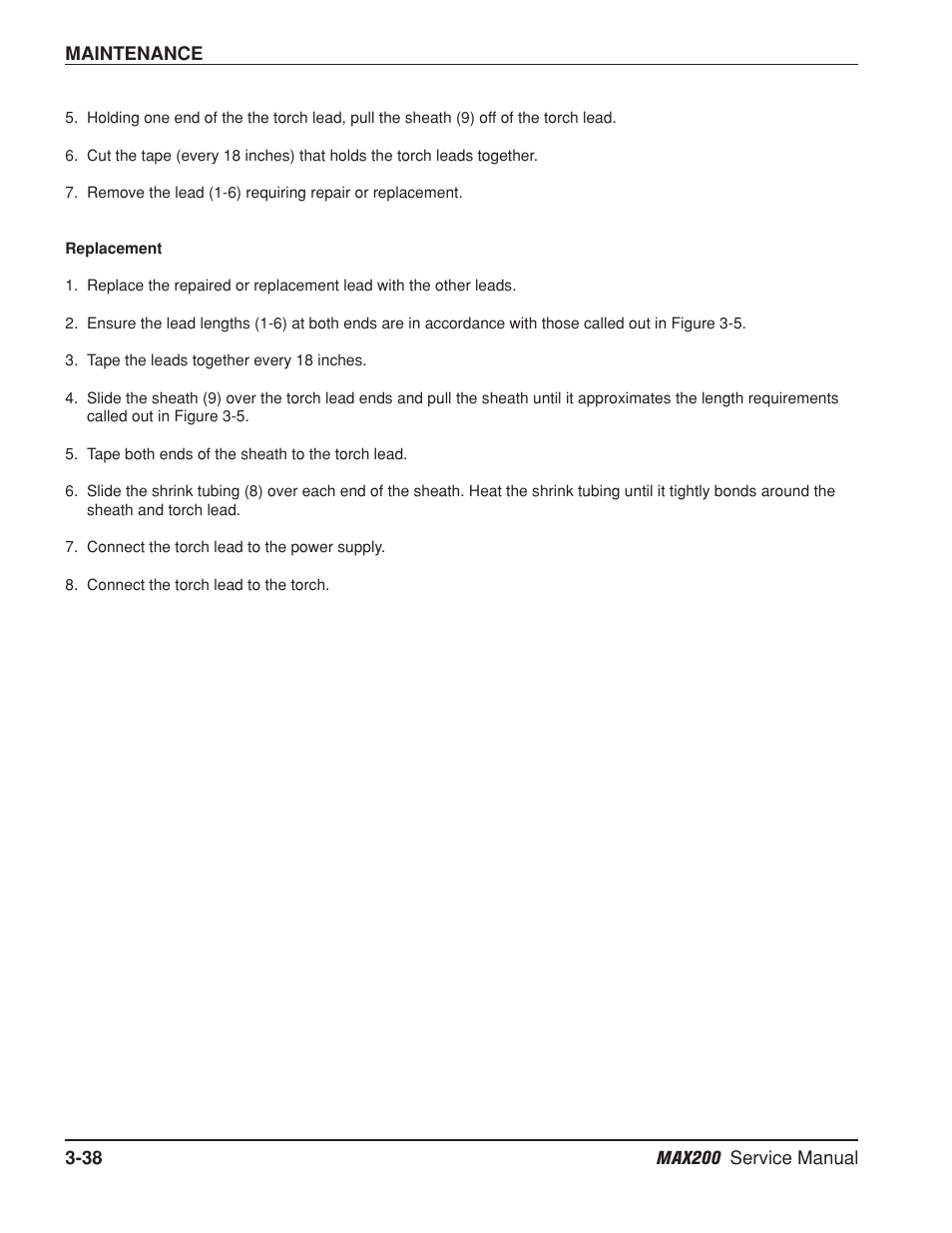 Replacement -38 | Hypertherm MAX200 Service Manual User Manual | Page 79 / 211