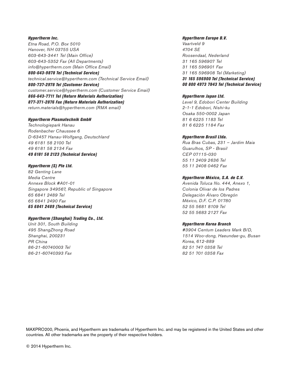 Hypertherm MAXPRO200 Preventive Maintenance Program User Manual | Page 2 / 28
