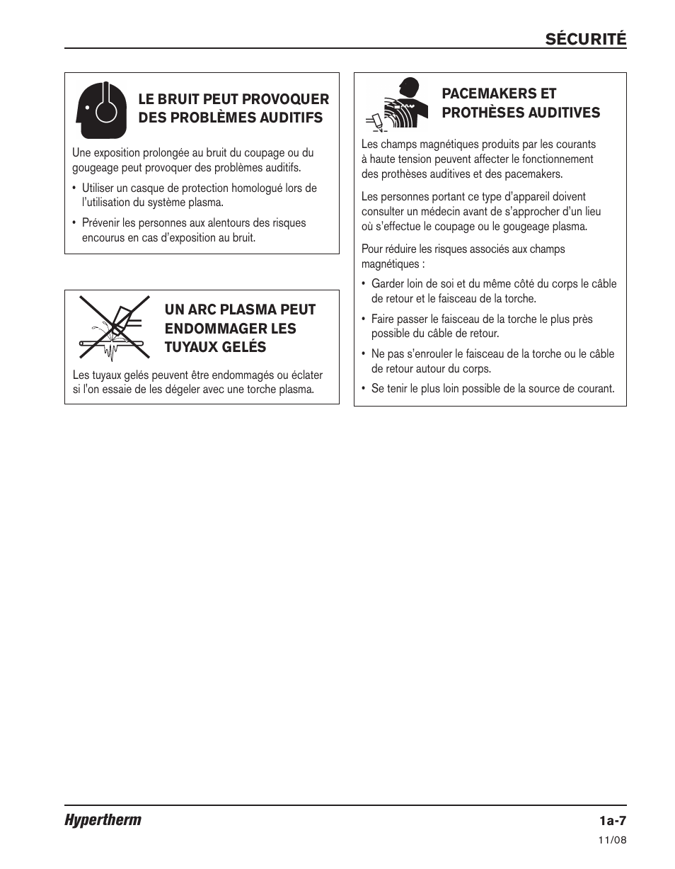 Hypertherm Powermax30 Operator Manual User Manual | Page 31 / 98