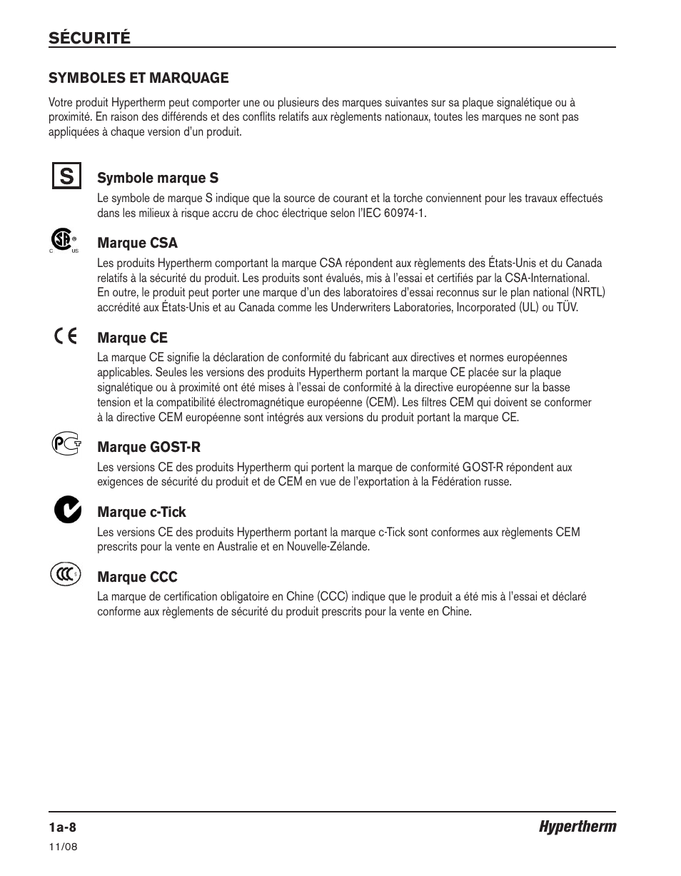 Hypertherm Powermax30 Operator Manual User Manual | Page 32 / 98
