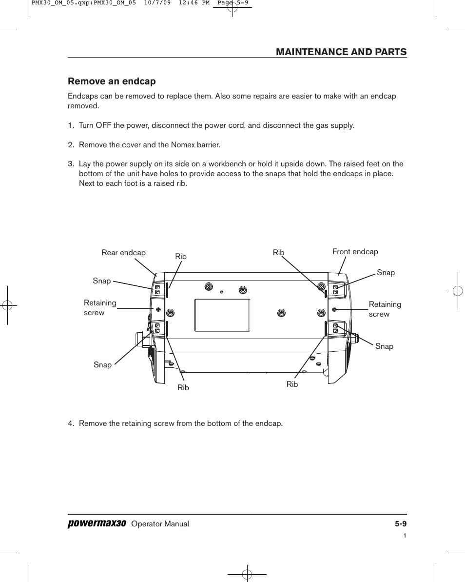 Powermax30 | Hypertherm Powermax30 Operator Manual User Manual | Page 83 / 98