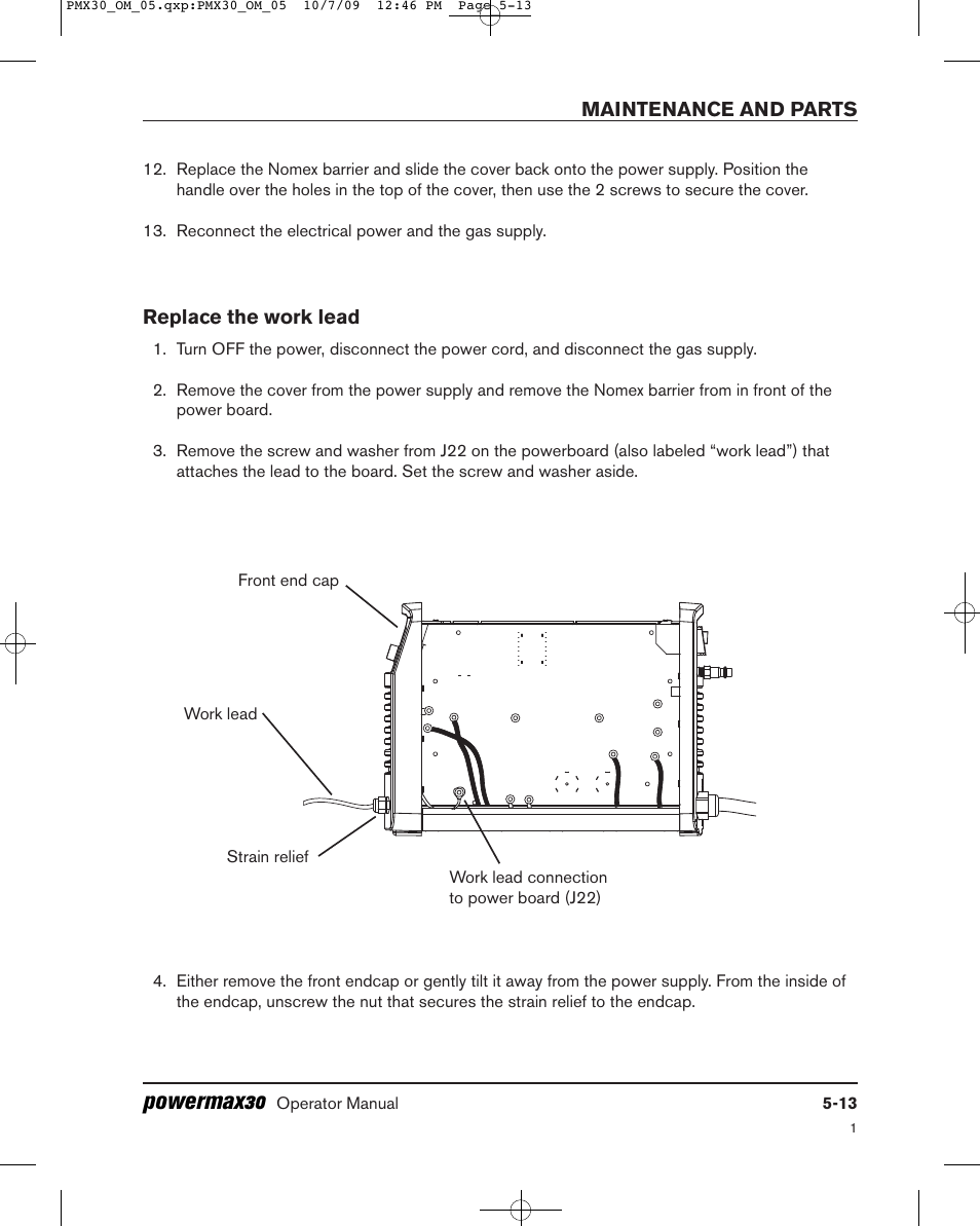 Powermax30 | Hypertherm Powermax30 Operator Manual User Manual | Page 87 / 98