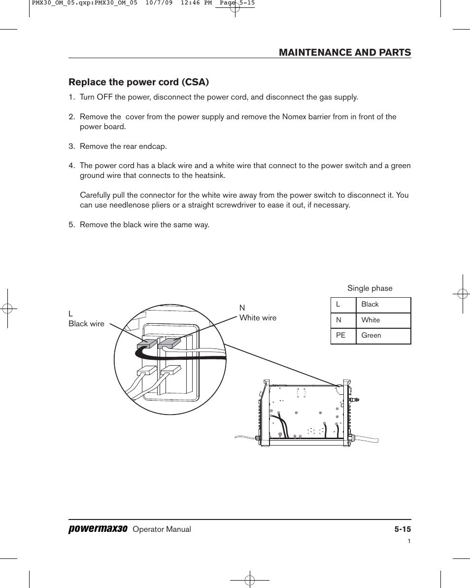 Powermax30 | Hypertherm Powermax30 Operator Manual User Manual | Page 89 / 98