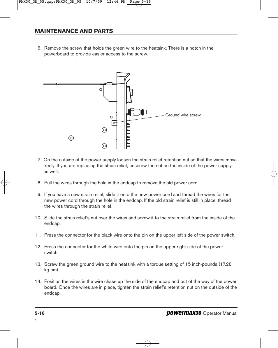 Powermax30 | Hypertherm Powermax30 Operator Manual User Manual | Page 90 / 98