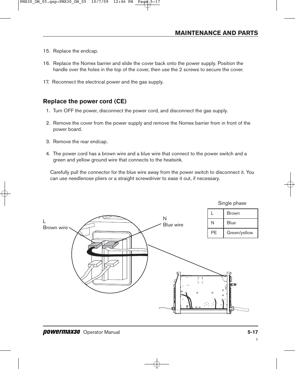 Powermax30 | Hypertherm Powermax30 Operator Manual User Manual | Page 91 / 98