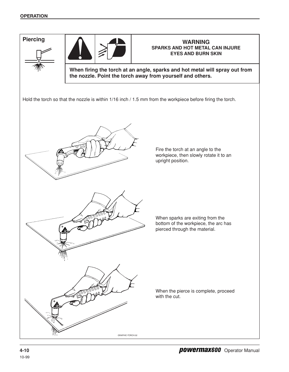 Powermax | Hypertherm Powermax600 Operator Manual User Manual | Page 41 / 67