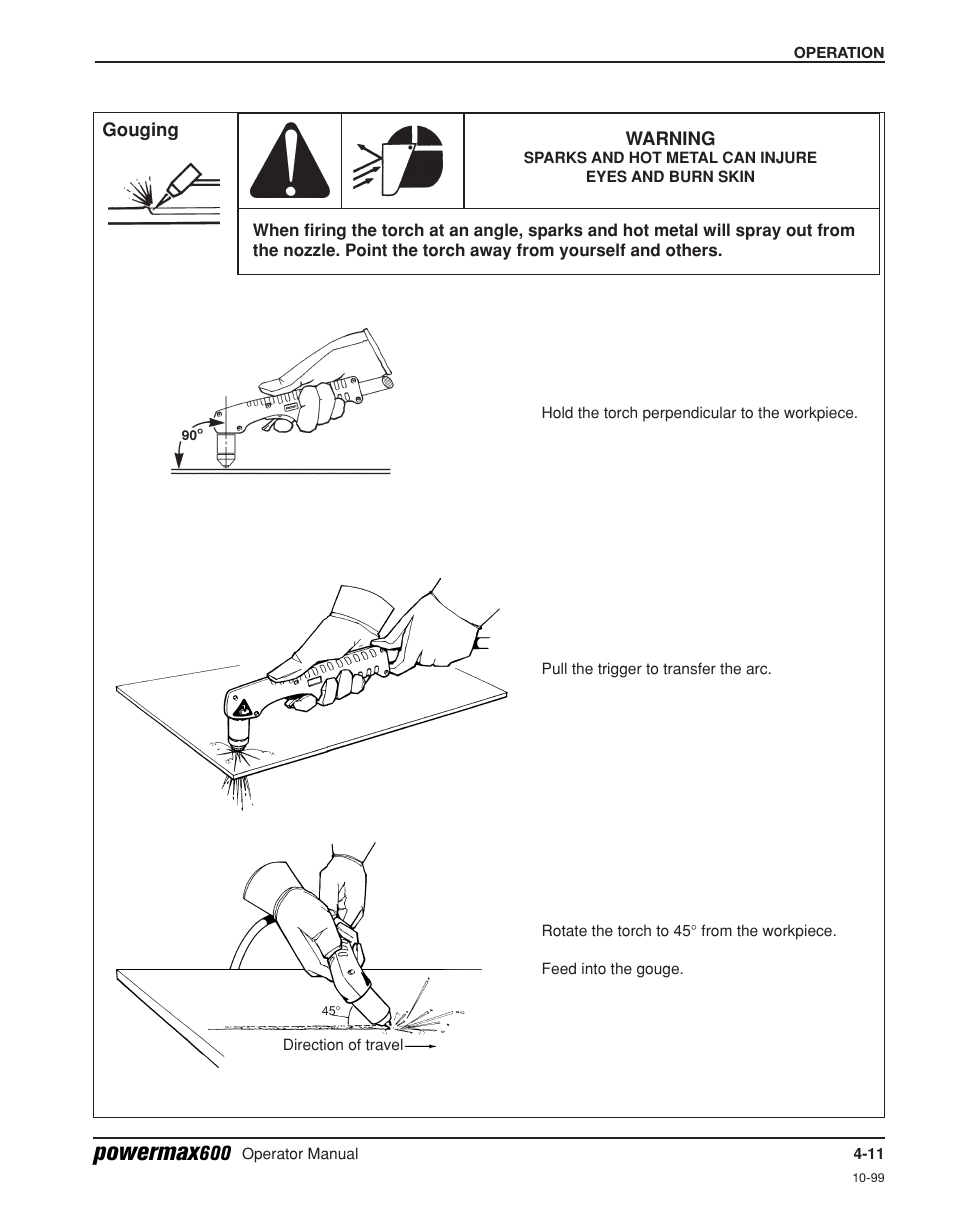 Powermax | Hypertherm Powermax600 Operator Manual User Manual | Page 42 / 67