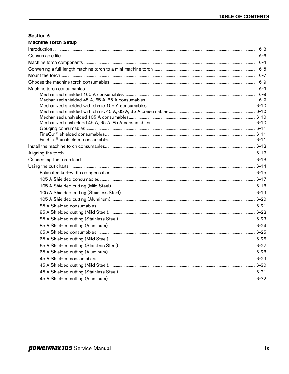 Powermax | Hypertherm Powermax105 Service Manual User Manual | Page 13 / 343