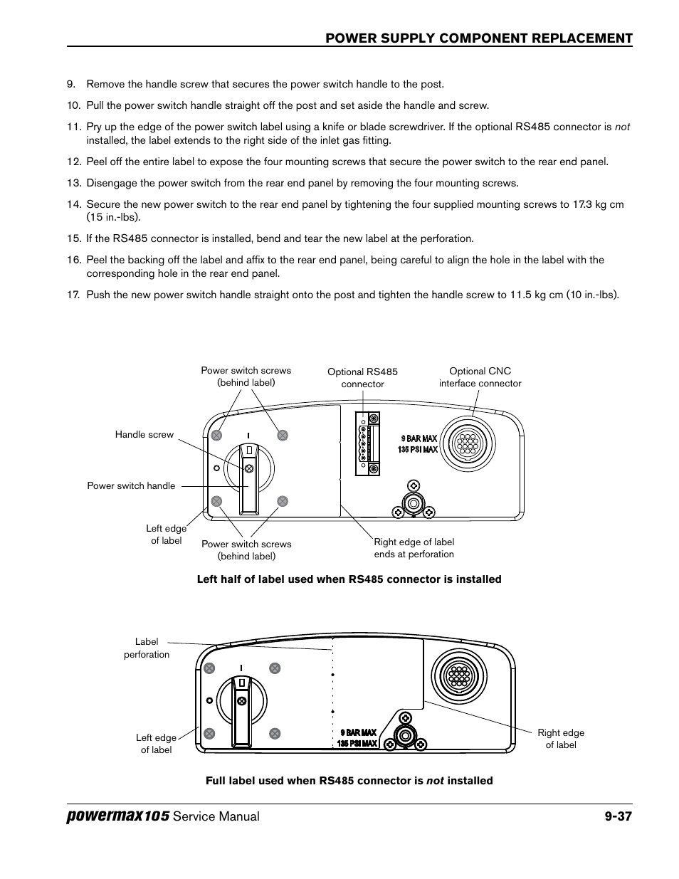 Powermax | Hypertherm Powermax105 Service Manual User Manual | Page 235 / 343