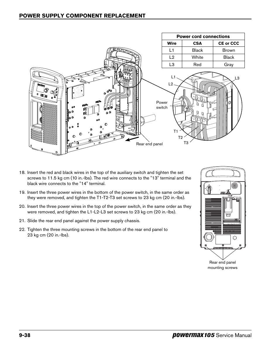 Powermax | Hypertherm Powermax105 Service Manual User Manual | Page 236 / 343