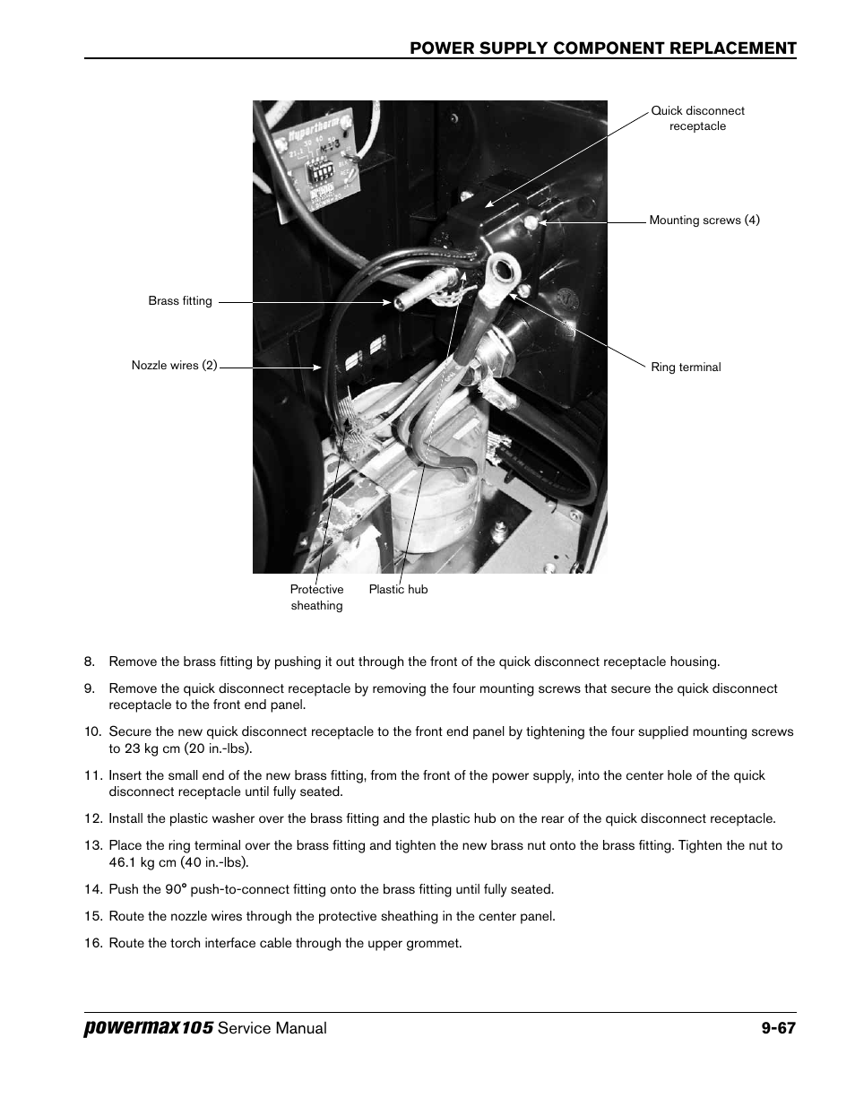 Powermax | Hypertherm Powermax105 Service Manual User Manual | Page 265 / 343