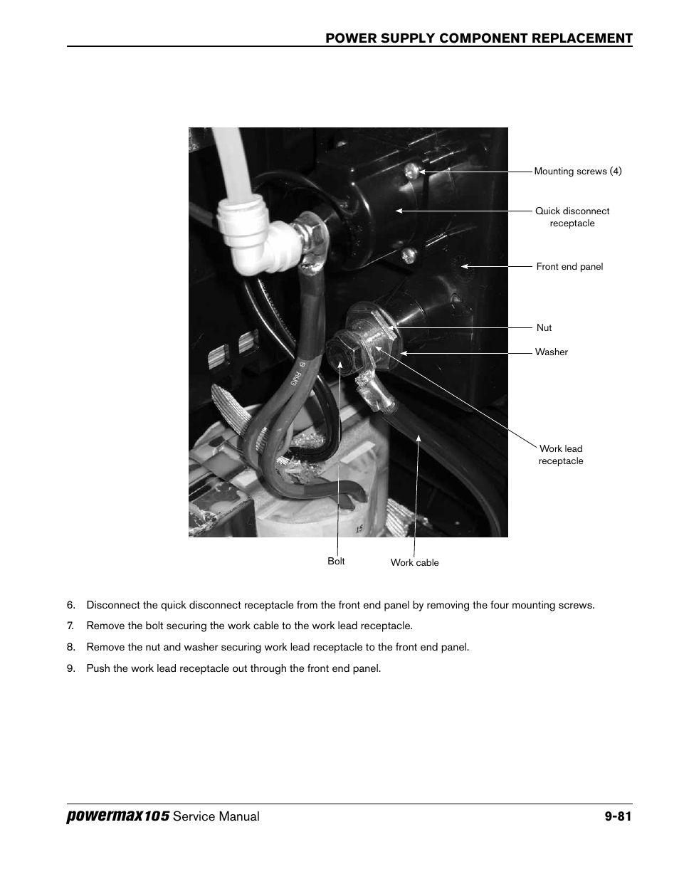 Powermax | Hypertherm Powermax105 Service Manual User Manual | Page 279 / 343