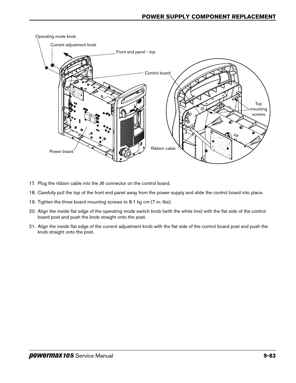 Powermax | Hypertherm Powermax105 Service Manual User Manual | Page 281 / 343