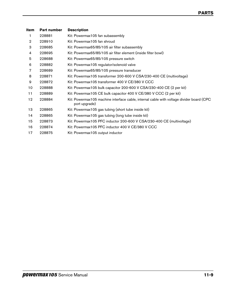Powermax | Hypertherm Powermax105 Service Manual User Manual | Page 319 / 343